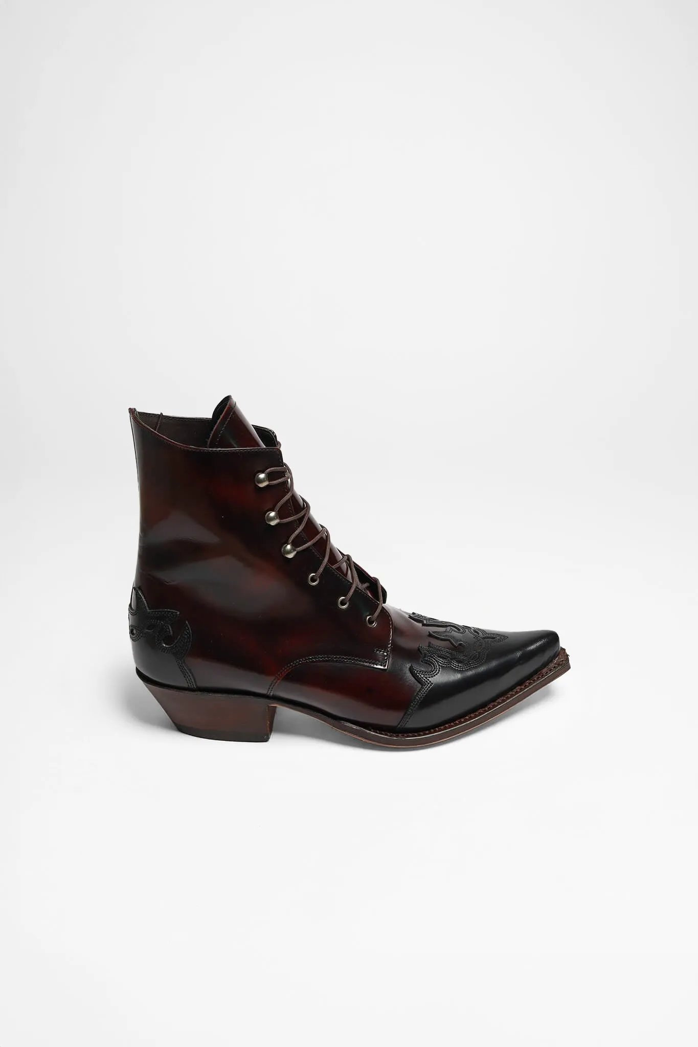 11699 MEZCAL Damen Schwarz Rot