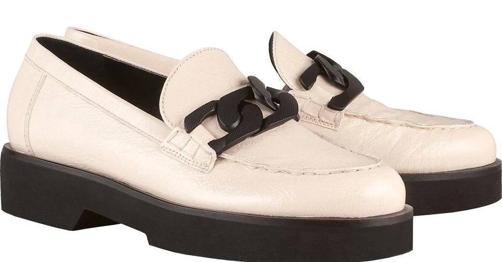 '2-101620-1600' women's loafer -  Off white creme