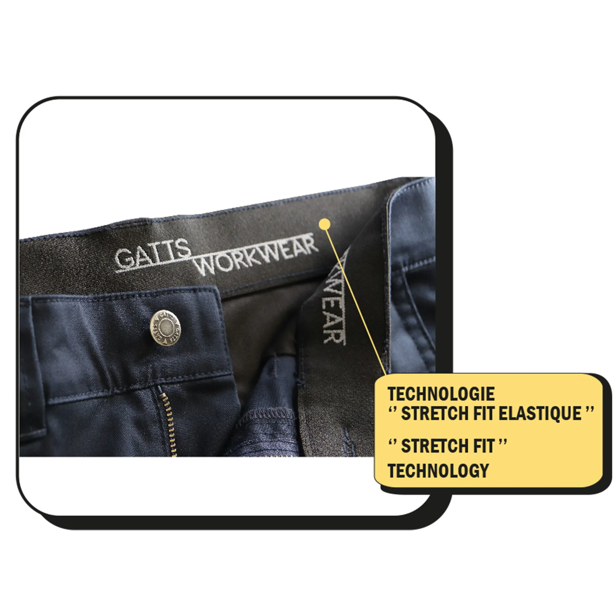 777EX - Pantalon de travail extensible||777EX - Stretch work pant