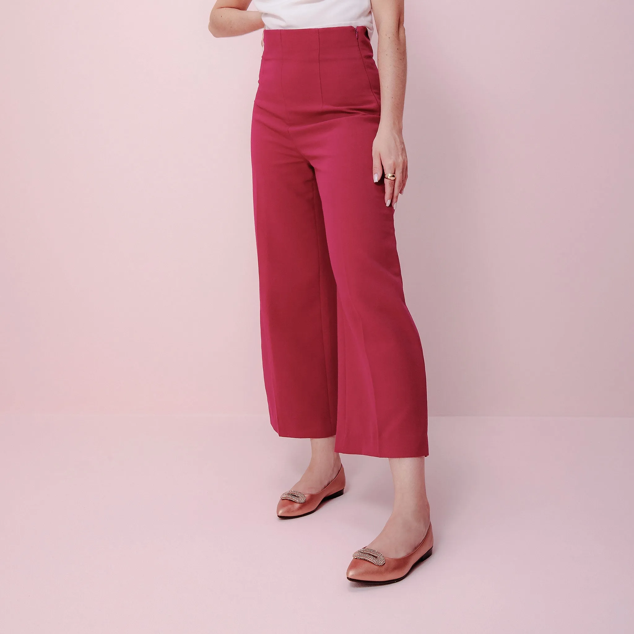 Adelina Rose Pointed Toe Flats