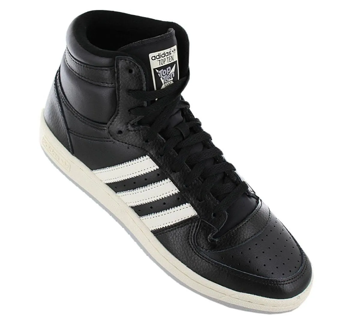 adidas Originals TOP TEN RB - Herren High-Top Schuhe Leder Schwarz GV6632