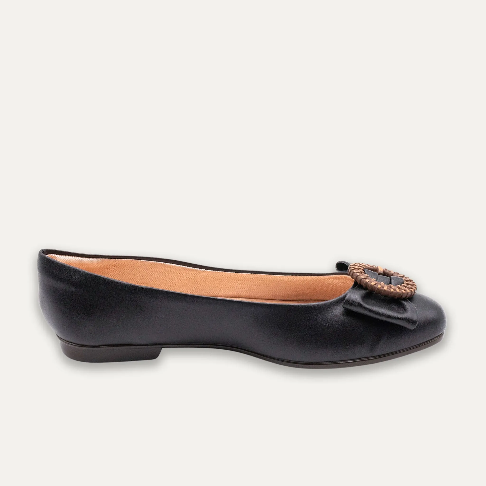 Ana Black Ballet Flats