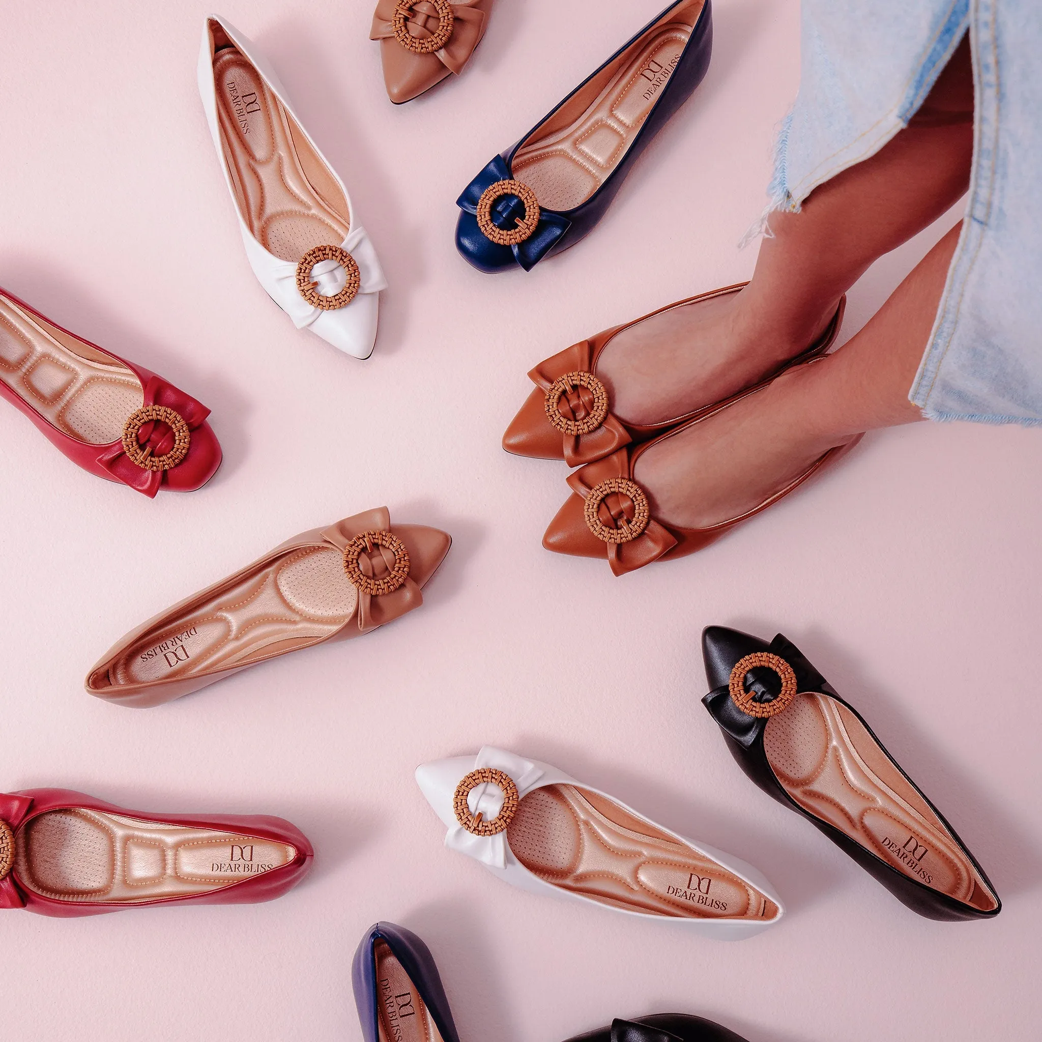 Ana Black Ballet Flats