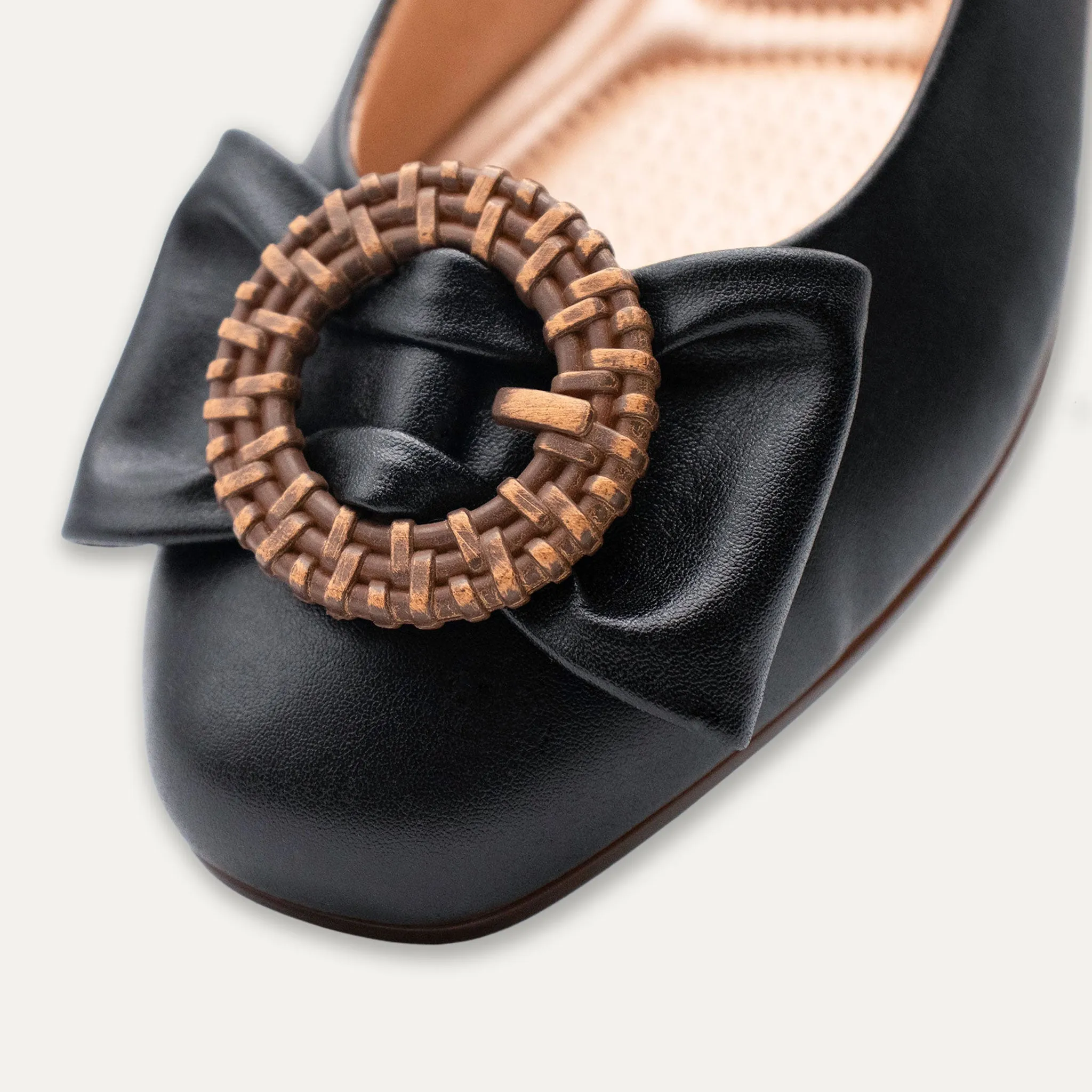Ana Black Ballet Flats