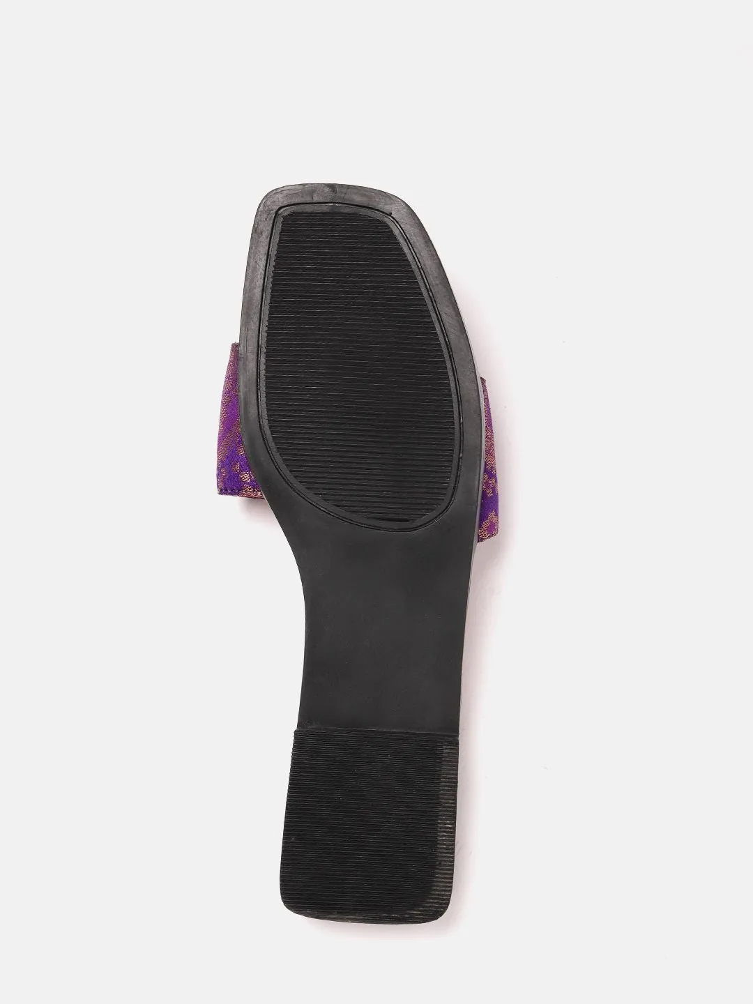 Anouk Women Woven Design Ethnic One Toe Flats