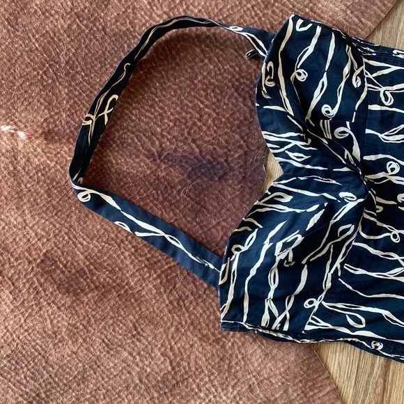 Anthropologie Girls From Savoy Cerys Halter Midi dress