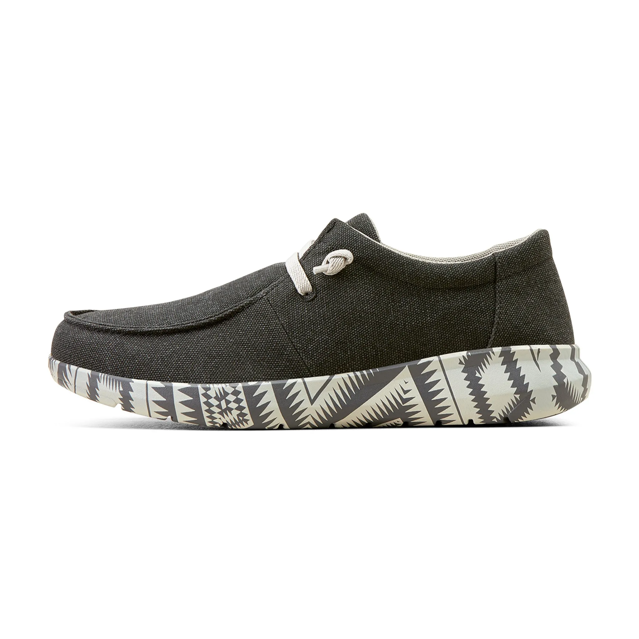 Ariat Men's Charcoal Grey & Aztec Hilo Shoes