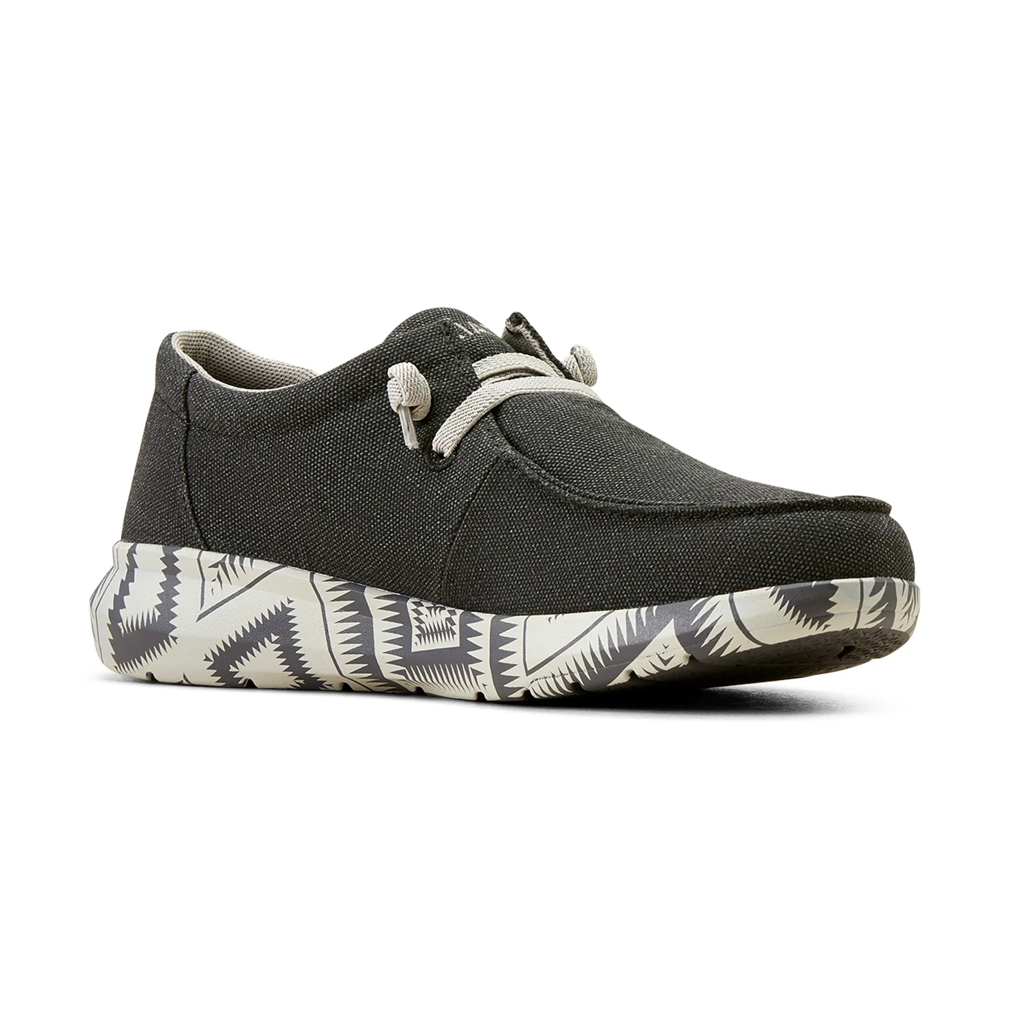 Ariat Men's Charcoal Grey & Aztec Hilo Shoes