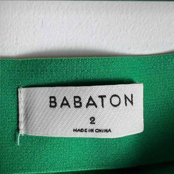 Aritzia Babaton midi Skirt green  size 2