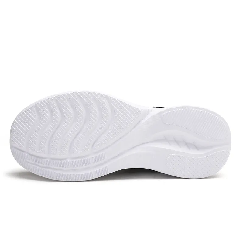 Athletic Shoes - Breathable Mesh Lace Up Athletic