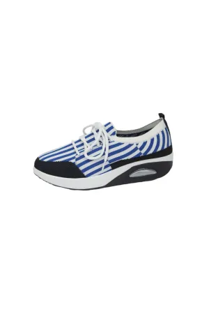 Athletic Shoes - Breathable Mesh Round Toe Athletic