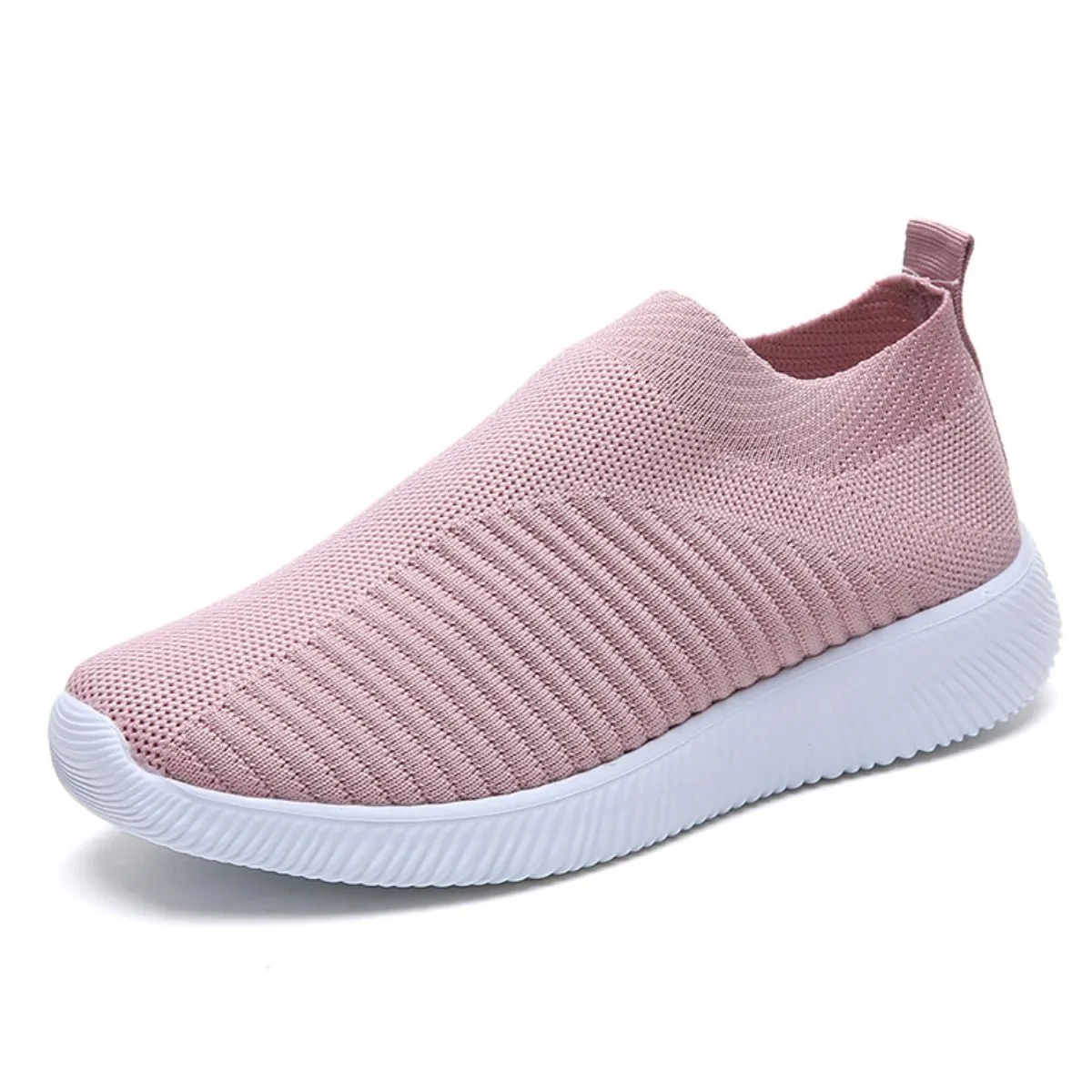 Athletic Shoes - Breathable Mesh Slip-On Athletic