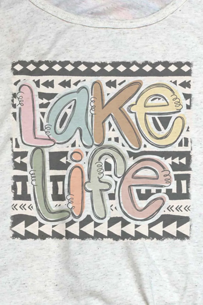 Aztec Lake Life Unisex Jersey Tank