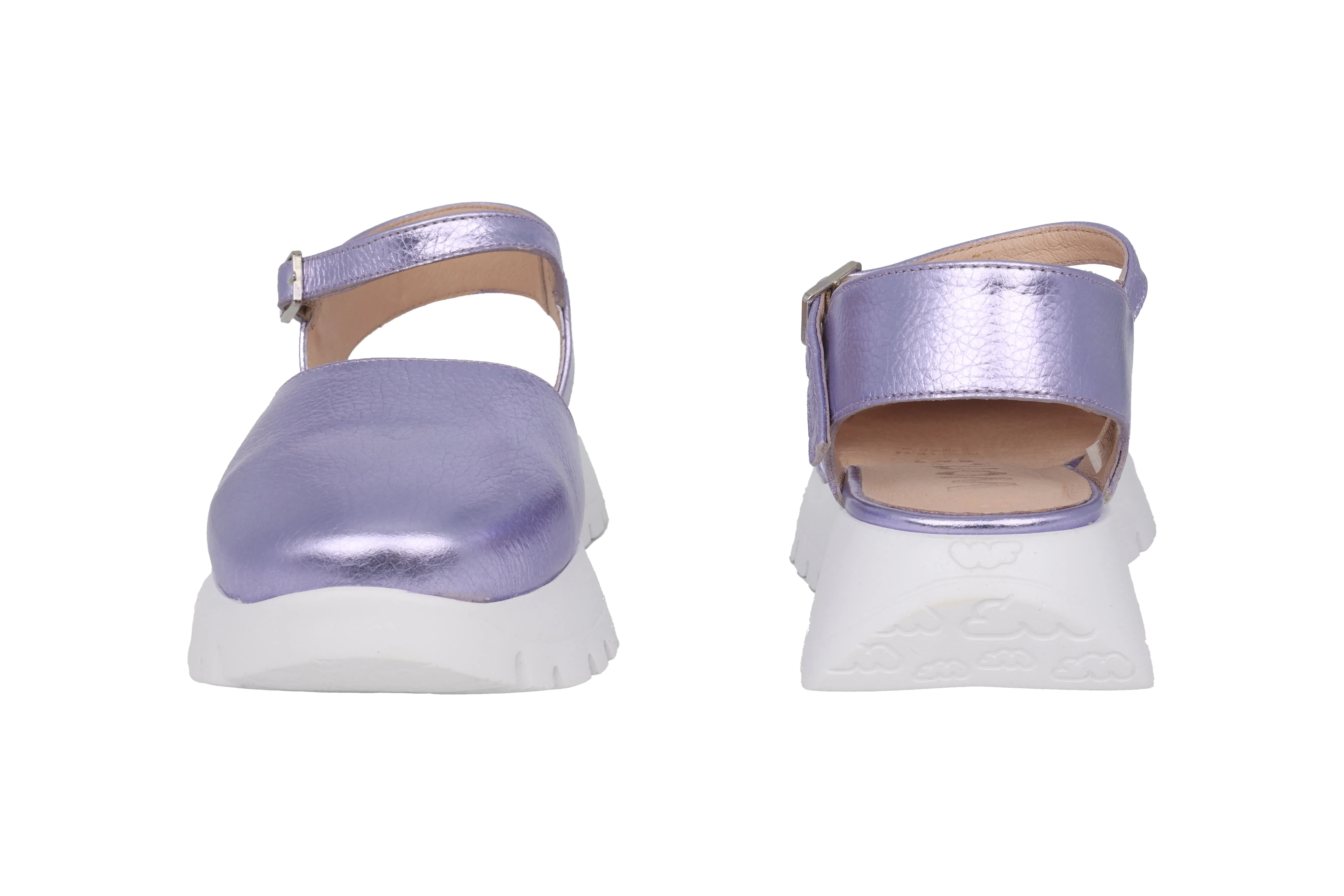'Babi' women's sandal - Purple patent