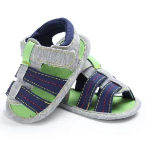 Baby Boys Sandals Canvas Soft Sole Shoes