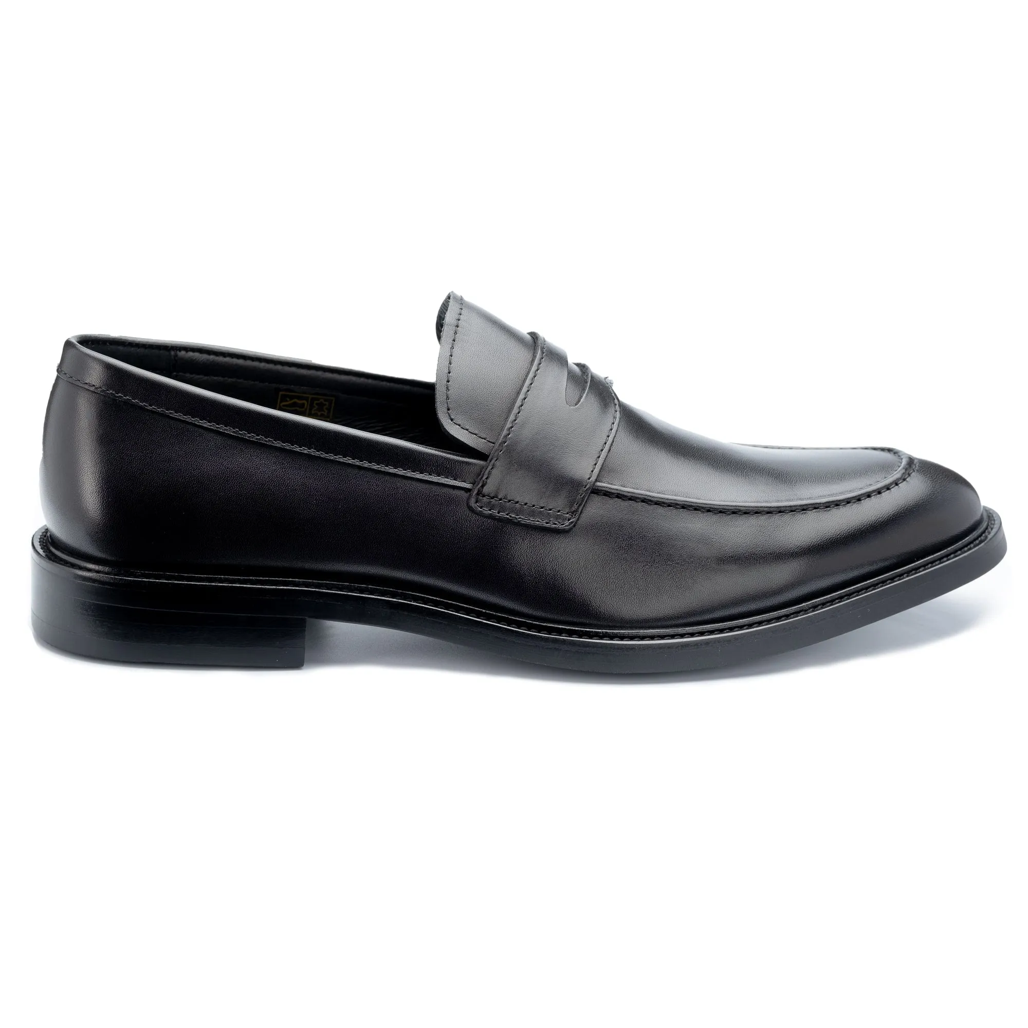 Banff Black Penny Loafer