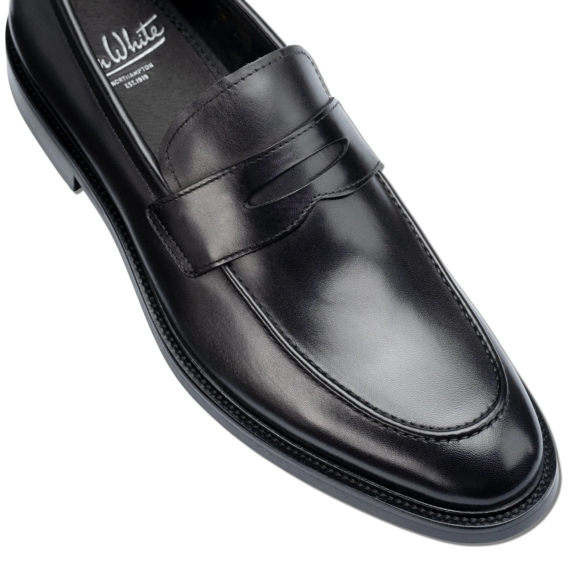 Banff Black Penny Loafer