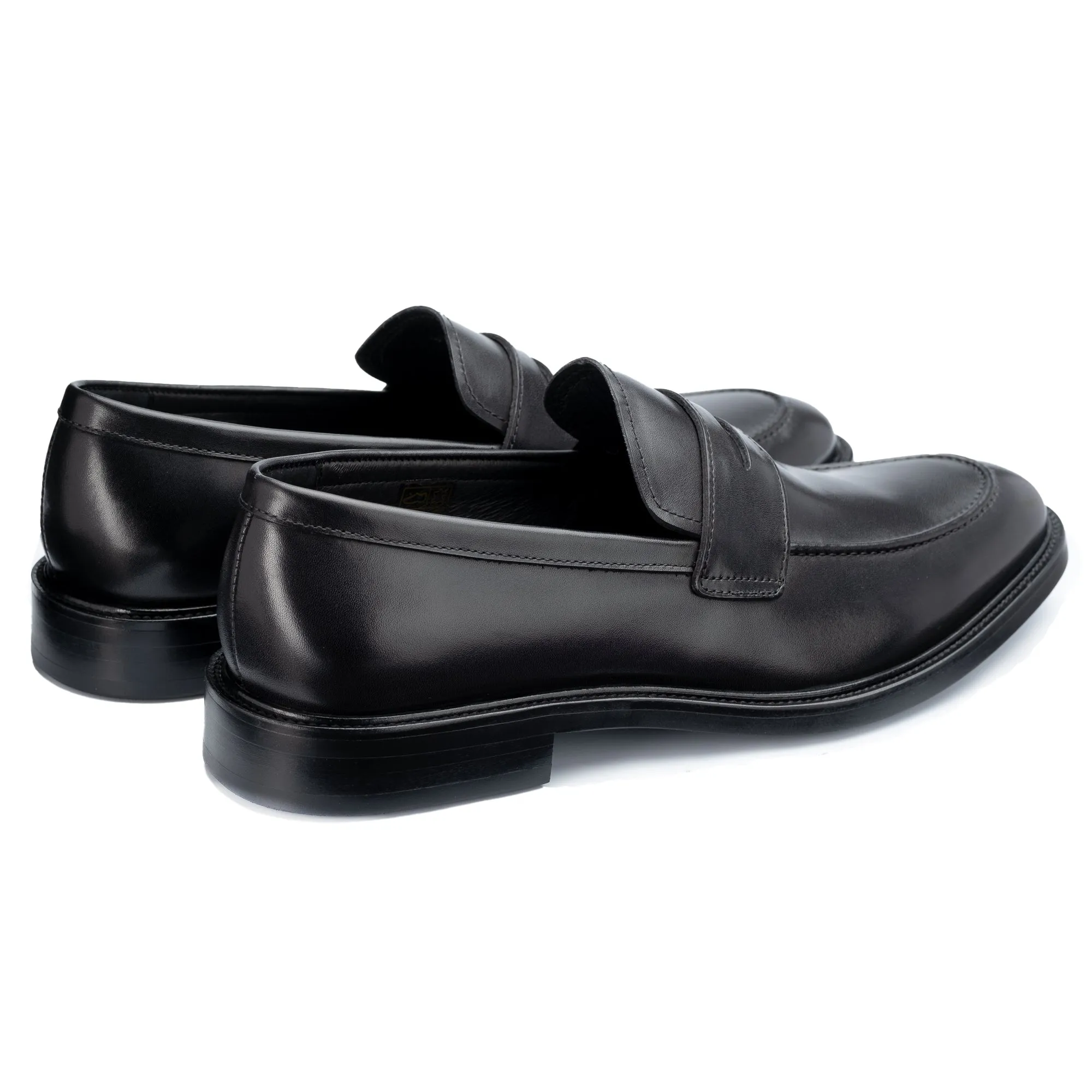 Banff Black Penny Loafer