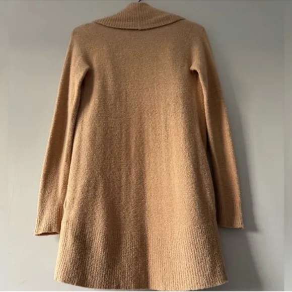 Barefoot Dreams Womens Tan Long Sleeve Open FrontCardigan Size XS/Small
