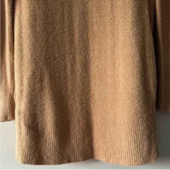 Barefoot Dreams Womens Tan Long Sleeve Open FrontCardigan Size XS/Small