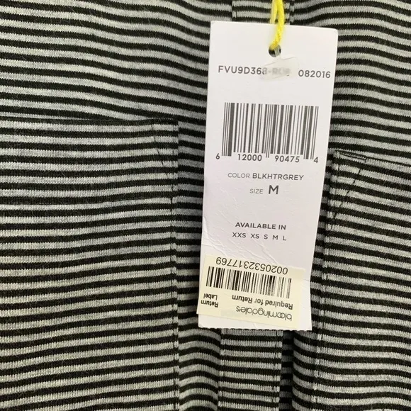 Bcbgeneration Striped Pocket Front ButtonUp Romper