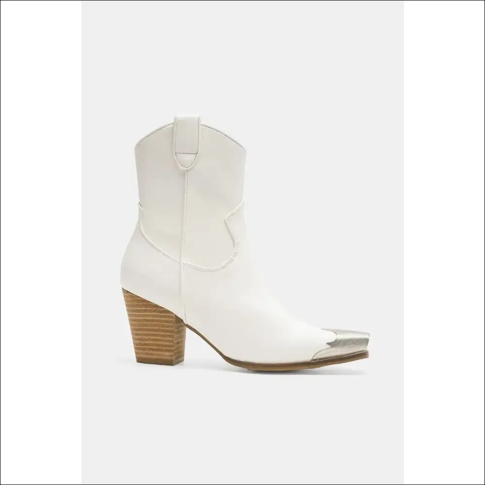 Beast Fashion Faux Leather Block Heel Boots