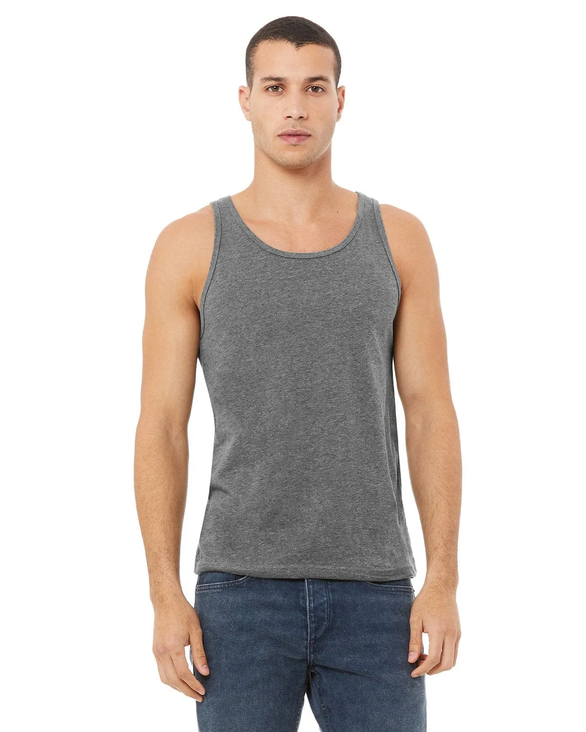 Bella Canvas Unisex Heather CVC Tank