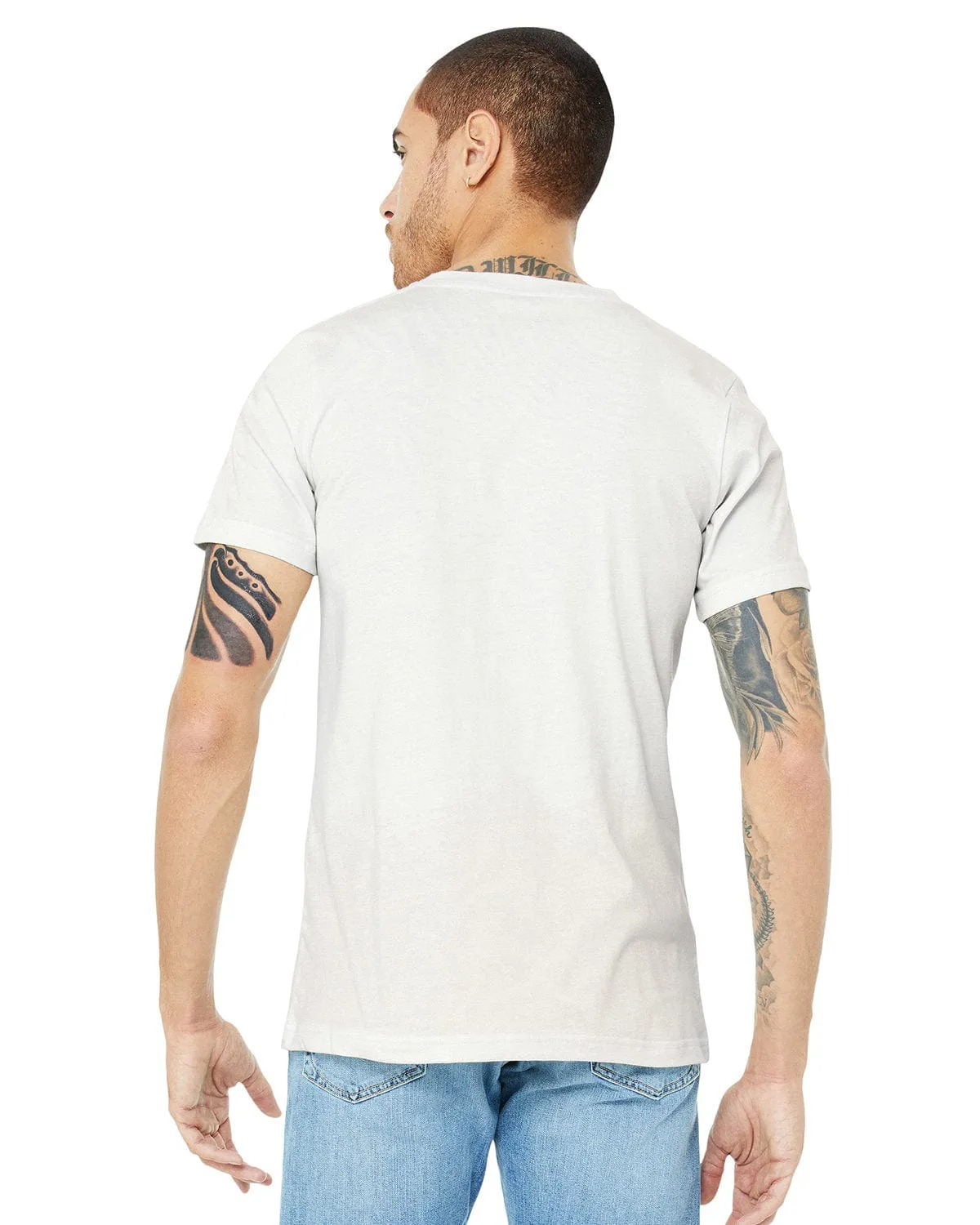 Bella Canvas Unisex V-Neck T-Shirt | Vintage White