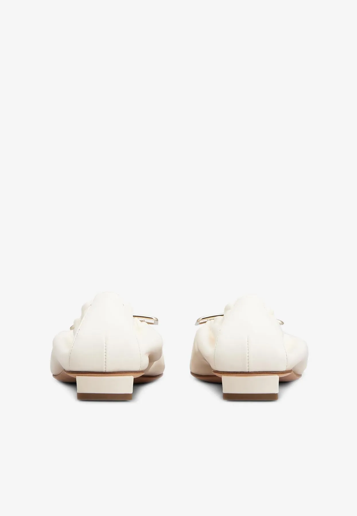 Belle Vivier Leather Ballet Flats