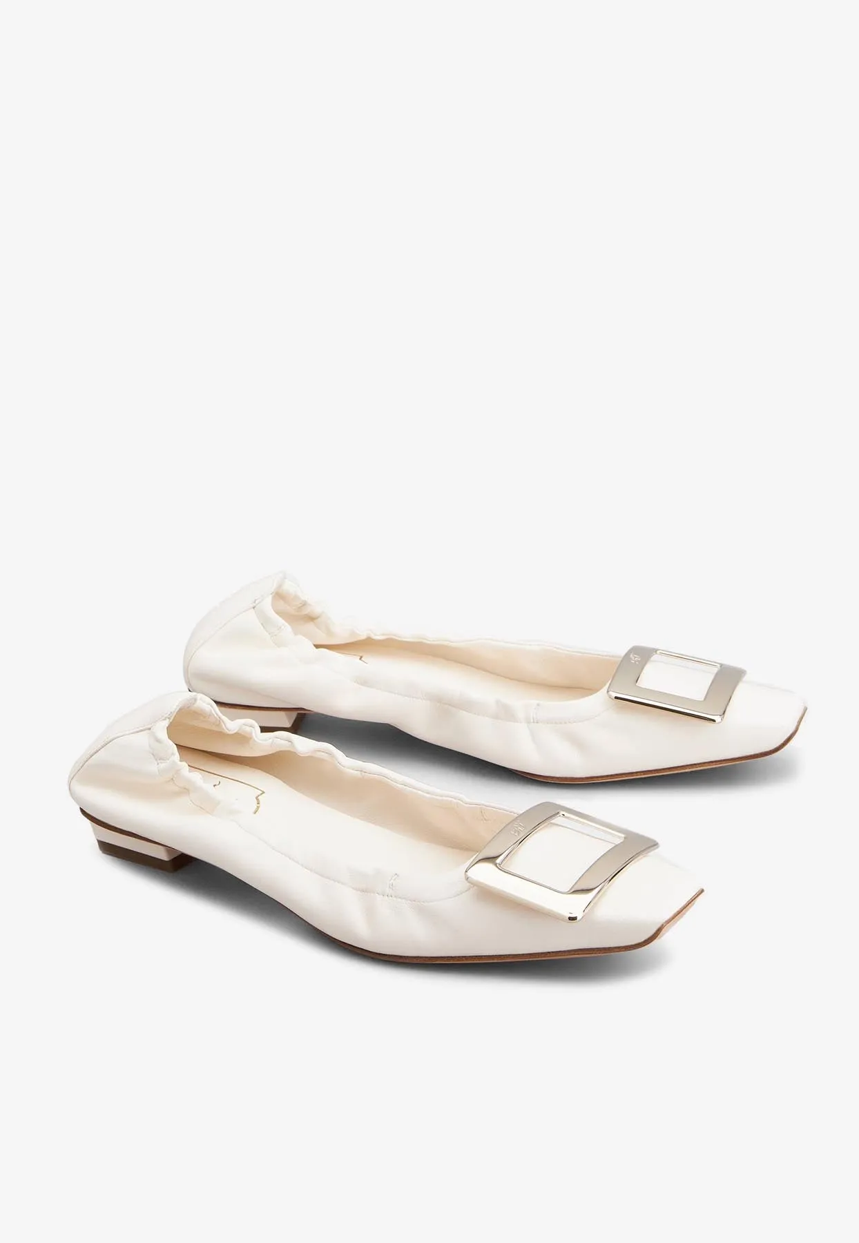 Belle Vivier Leather Ballet Flats