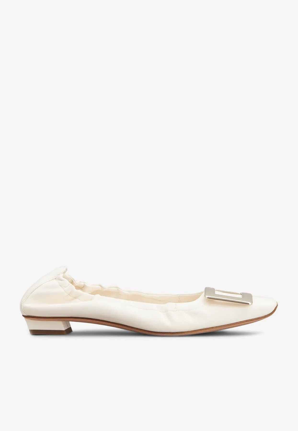 Belle Vivier Leather Ballet Flats