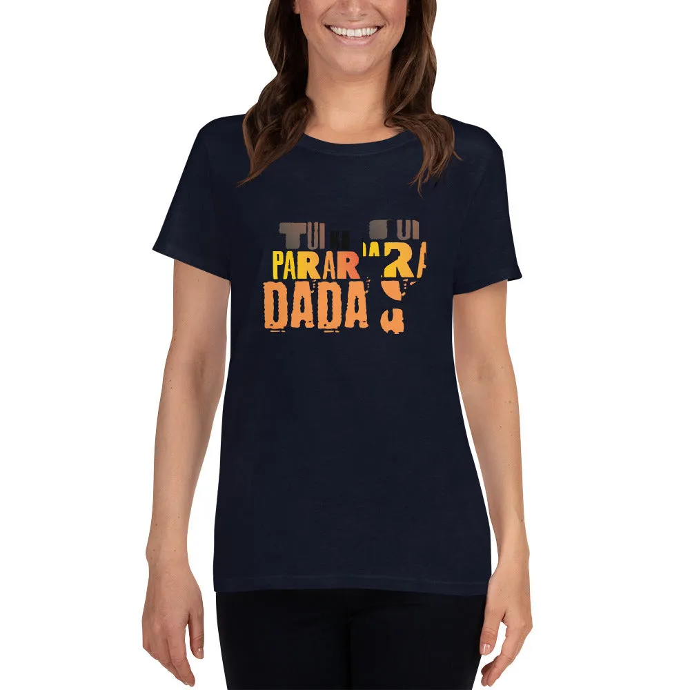 Bengali Heavy Cotton Short Sleeve T-Shirt -Tui Ki Parar Dada