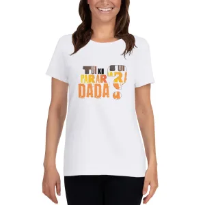 Bengali Heavy Cotton Short Sleeve T-Shirt -Tui Ki Parar Dada