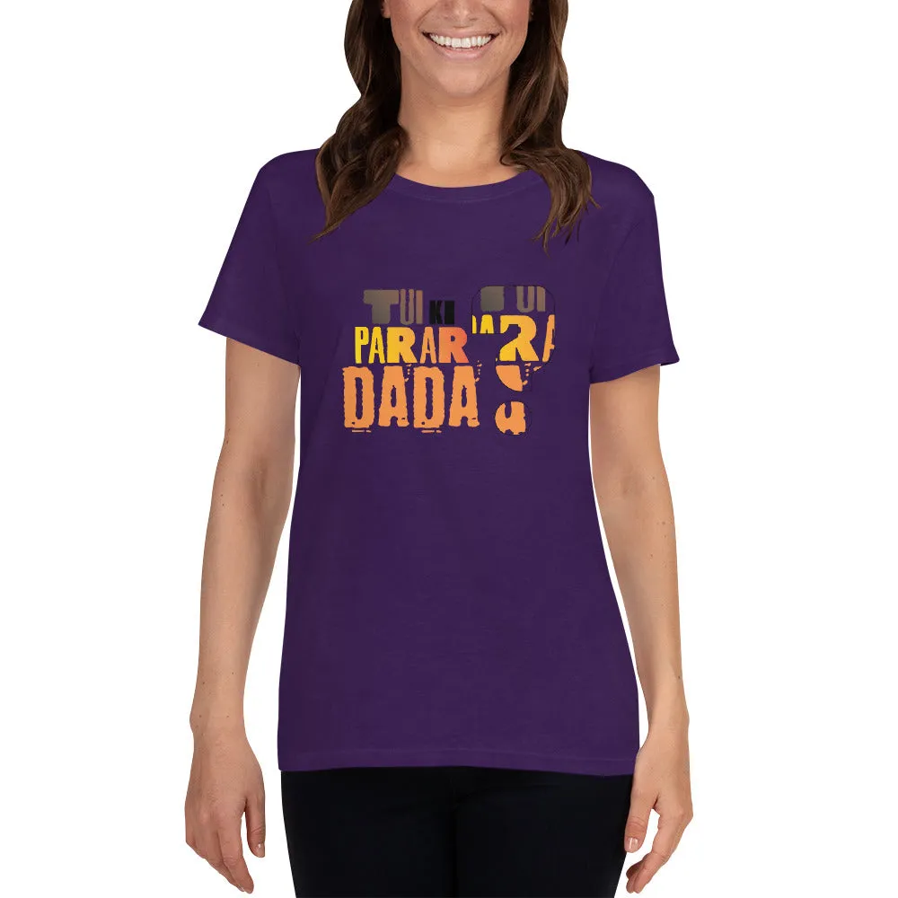 Bengali Heavy Cotton Short Sleeve T-Shirt -Tui Ki Parar Dada