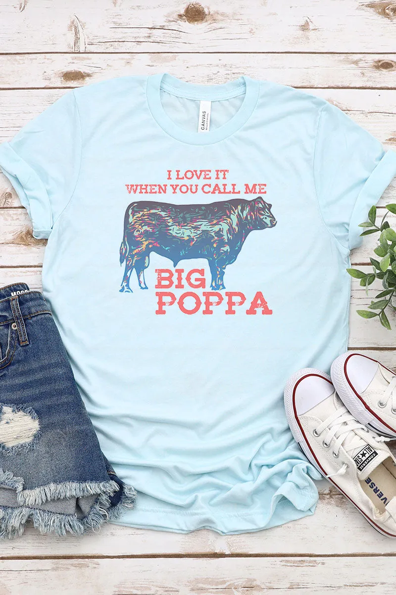 Big Poppa Tri-Blend Short Sleeve Tee
