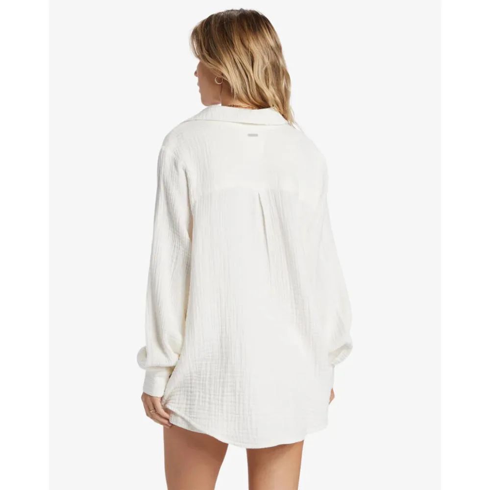 BILLABONG SWELL WOVEN SHIRT SALT CRYSTAL