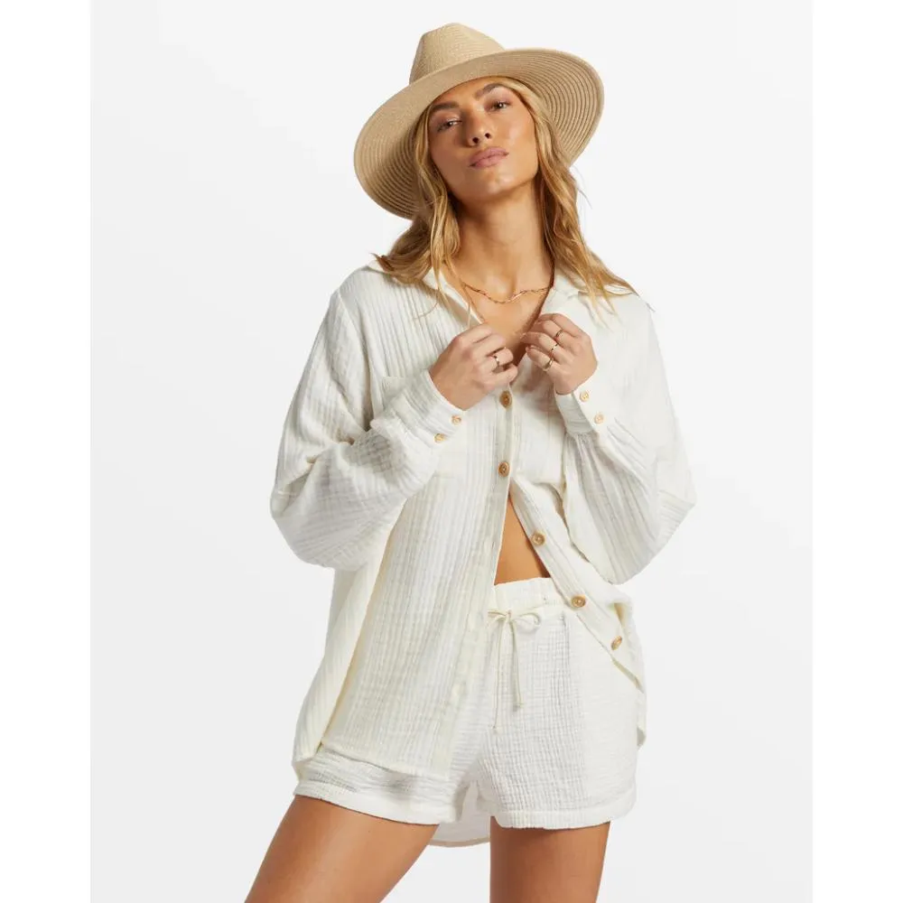 BILLABONG SWELL WOVEN SHIRT SALT CRYSTAL