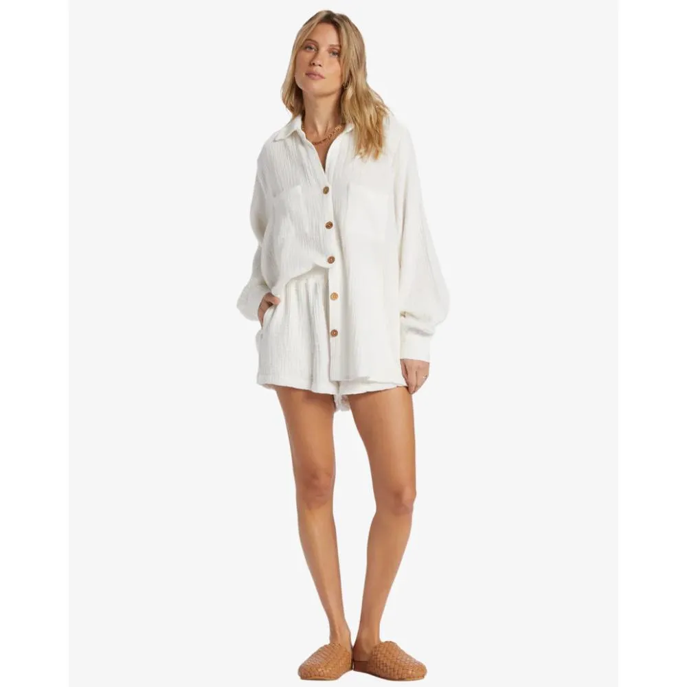 BILLABONG SWELL WOVEN SHIRT SALT CRYSTAL