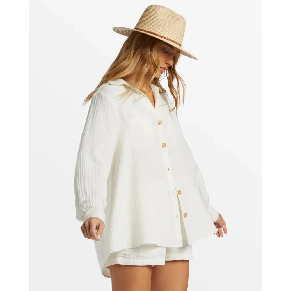 BILLABONG SWELL WOVEN SHIRT SALT CRYSTAL