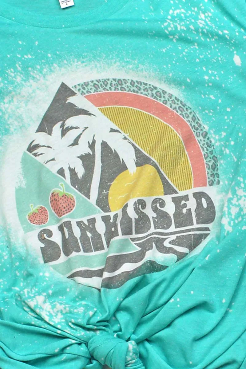Bleached Sunkissed Tri-Blend Short Sleeve Tee