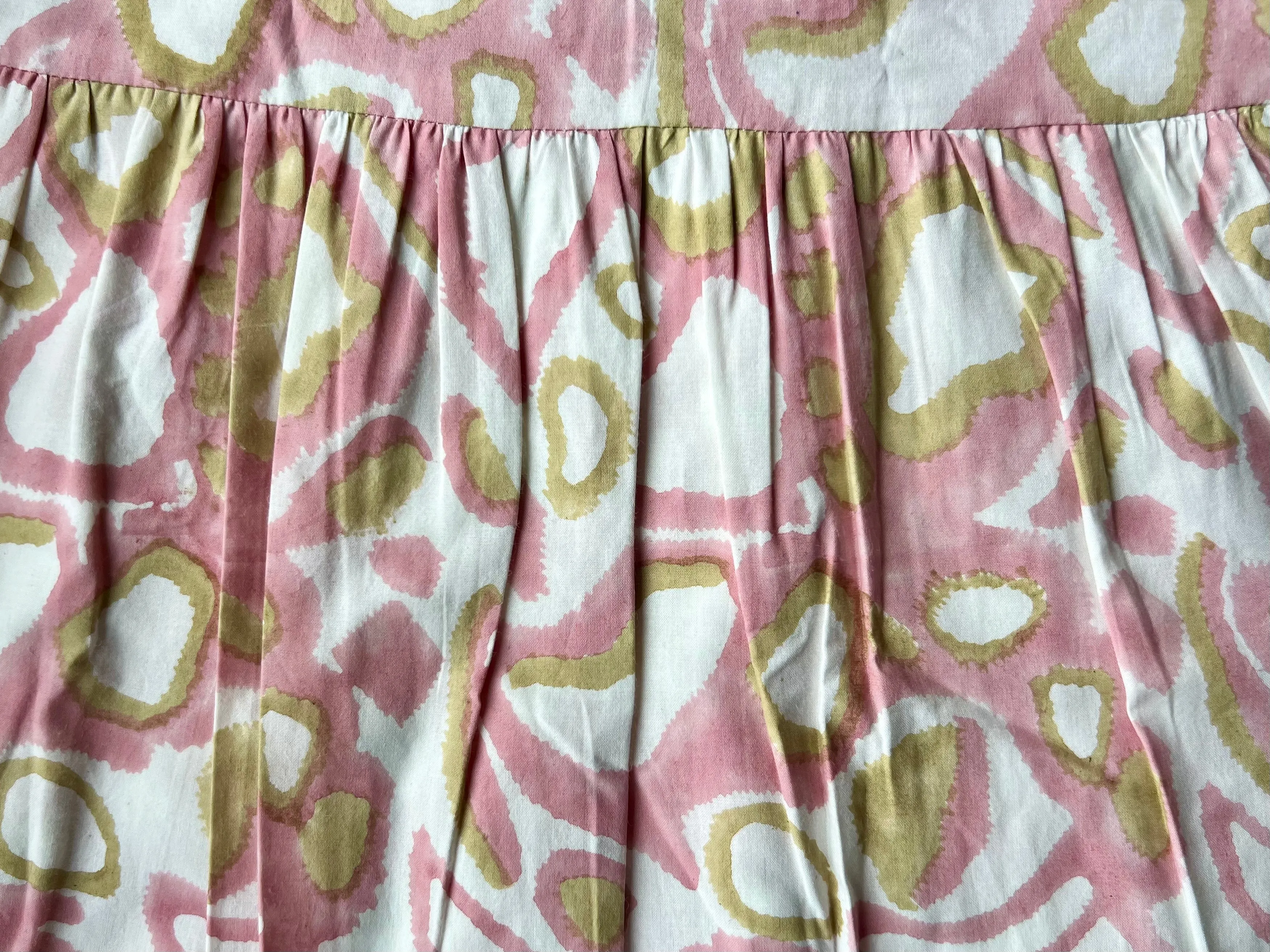 Blush Wild Dog Ruffle Wrap Skirt