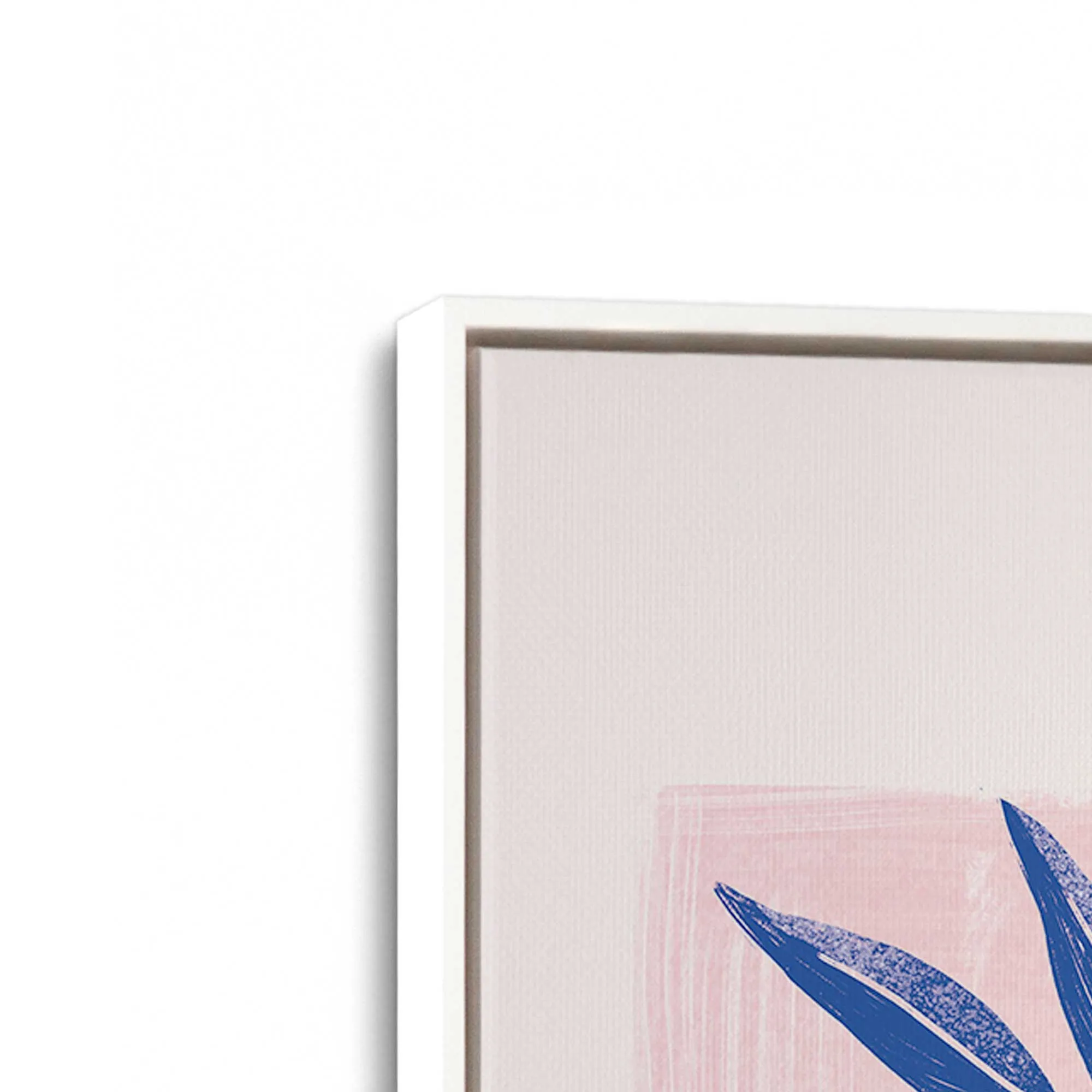 Botanical Elegance Vase Print on Canvas