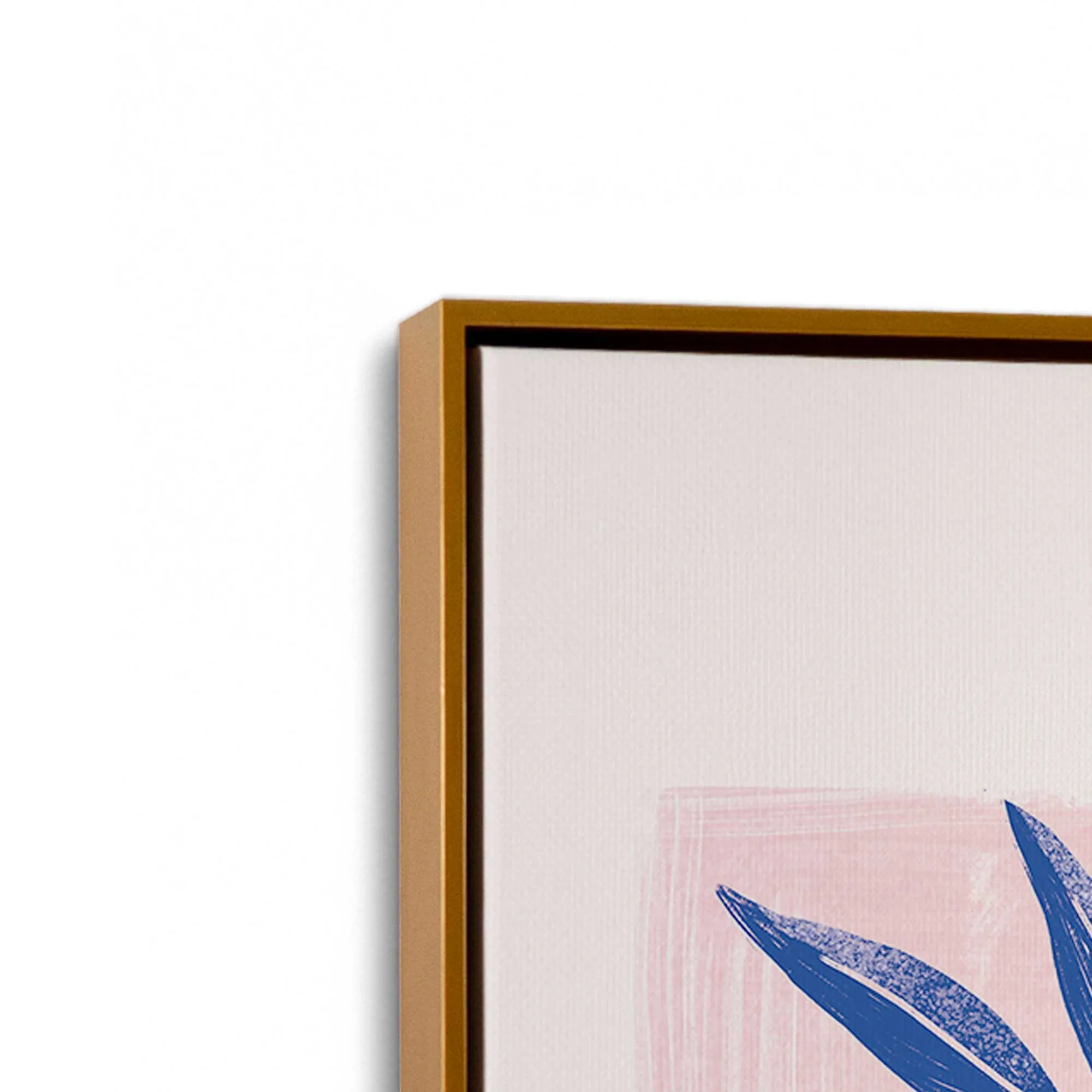 Botanical Elegance Vase Print on Canvas