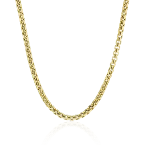 Box Chain in Yellow Gold - 2.5mm