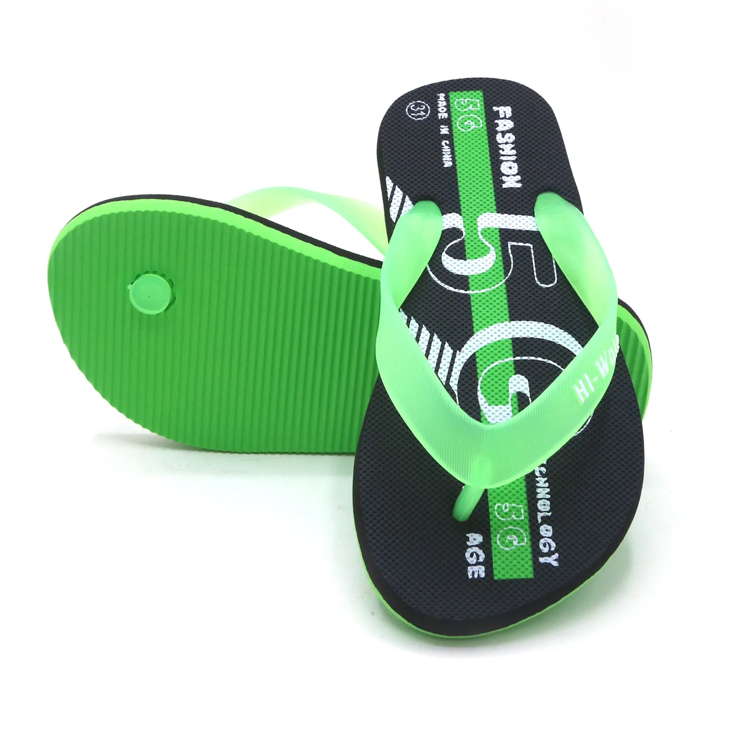 Boys Flip Flop Slipper - Green