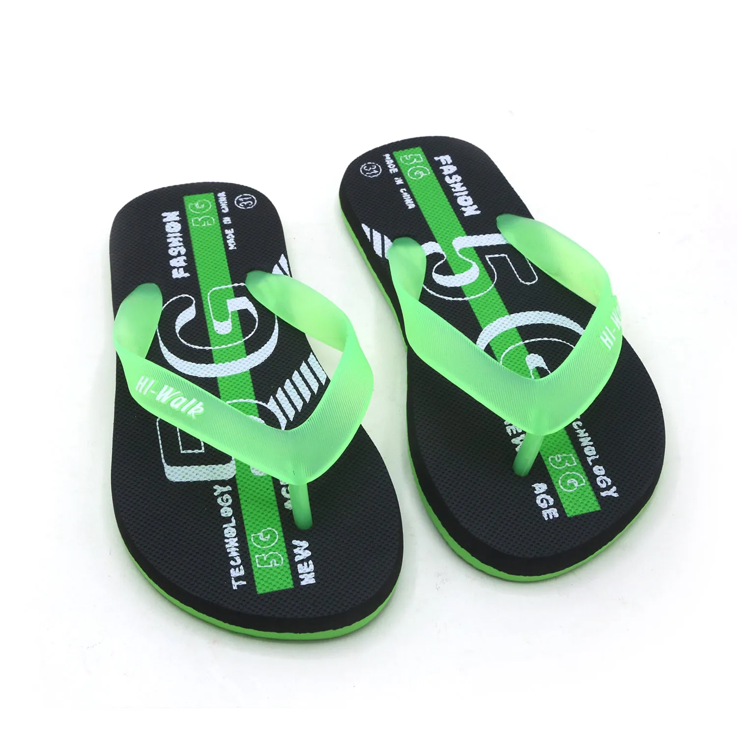 Boys Flip Flop Slipper - Green