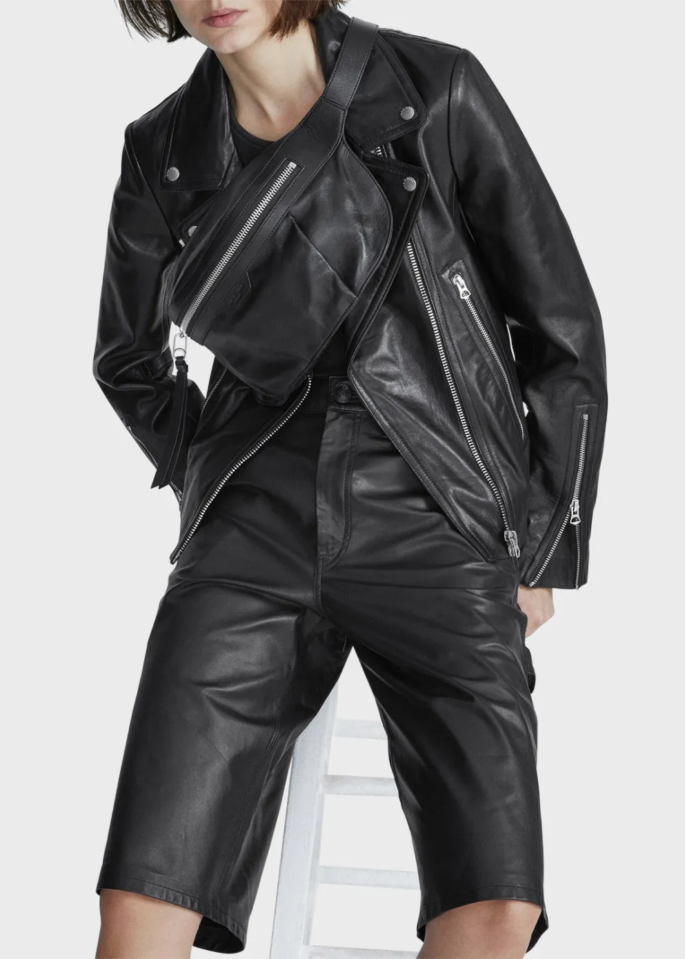 Calvary Leather Shorts