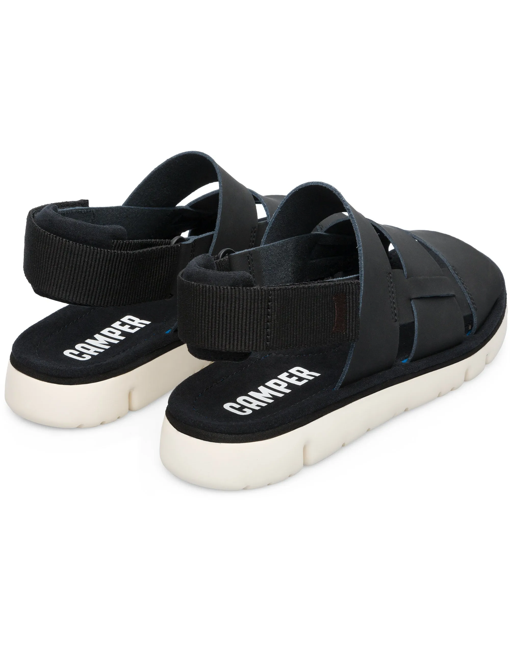 Camper Men's Oruga Sandal in Black
