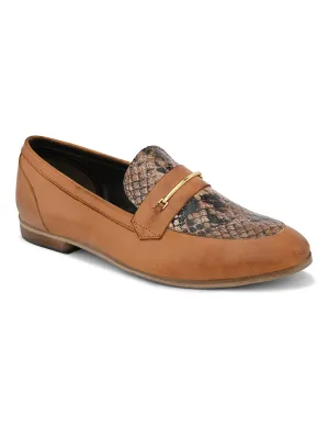 CARLO ROMANO BY WASAN BROWN COLOUR MOCCASIN SHOE FOR WOMEN