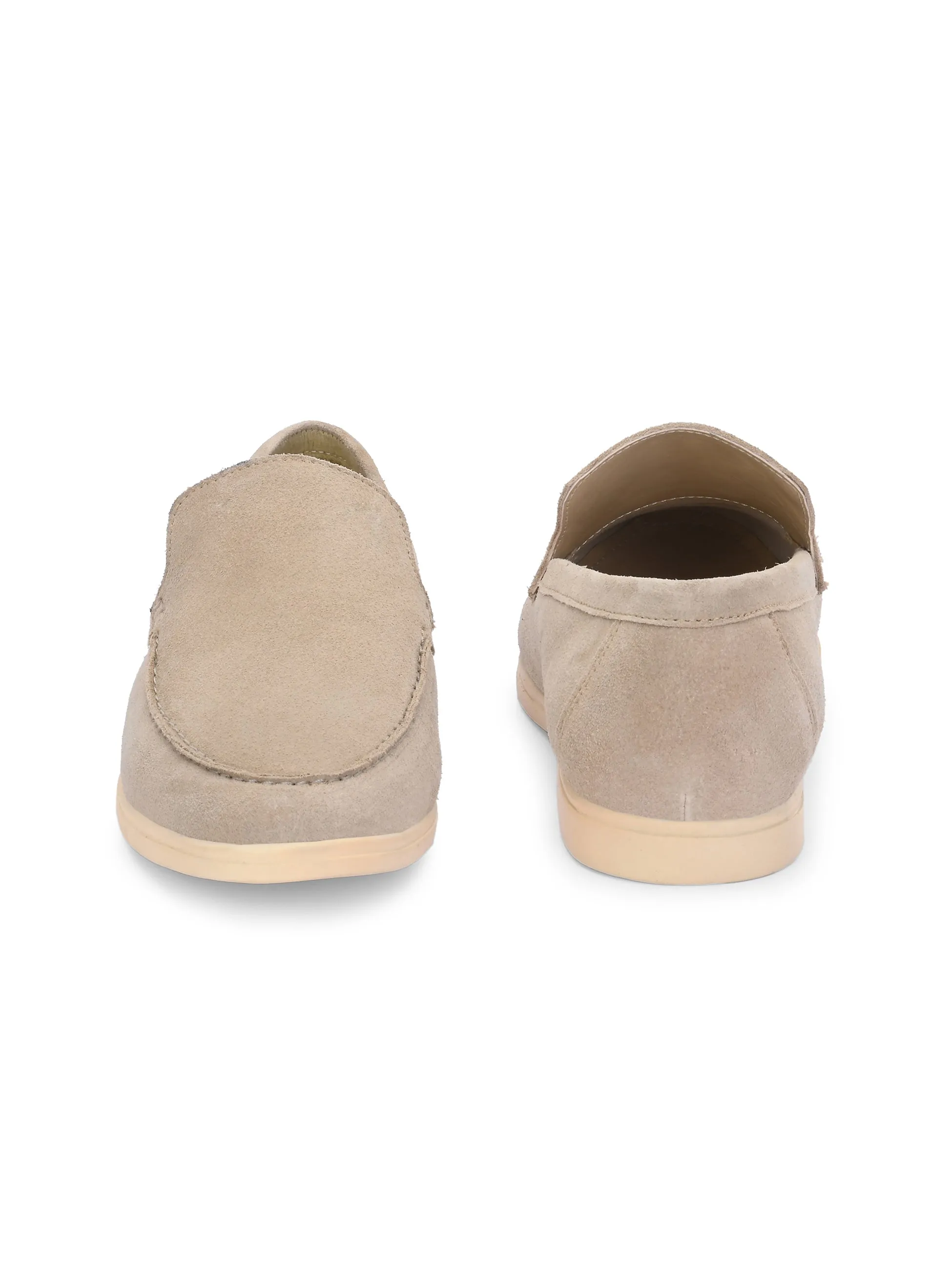 Carlo Romano Suede Leather Moccasin Loafer Shoes For men